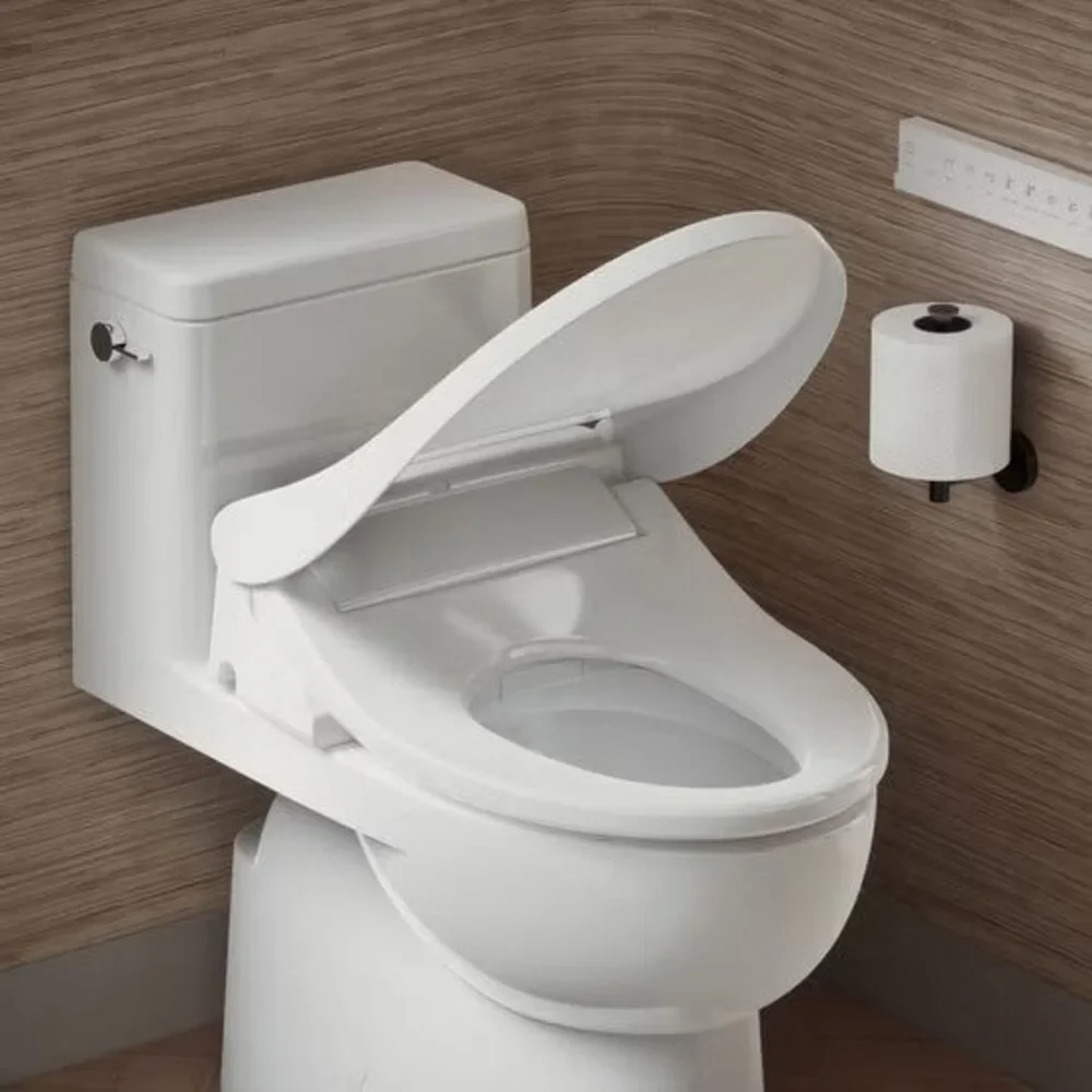Kohler PureWash E875 Electronic Bidet Toilet Seat with Remote, Elongated, White